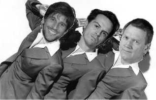 The Andrews Sisters, featuring Andrew Bolt, Andrew Scott and Osher Günberg, aka Andrew G (by Fleur)