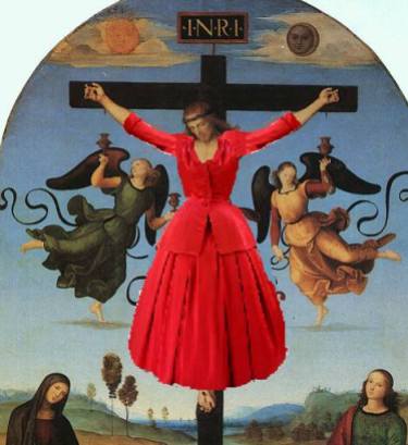 Christ in Dior (by Jacqui)