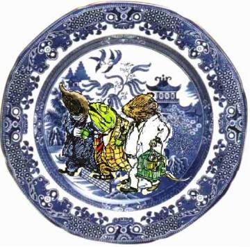 Wind in the Willow Pattern (by Jacqui)